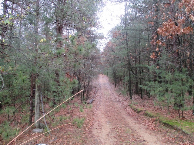 view of road