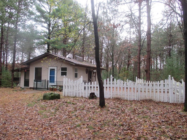 view of side of home