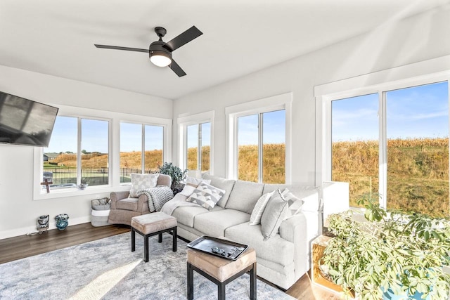 6556 Vista Vly Unit 2, Windsor, WI 53598 - sunroom with healthy amount of natural light