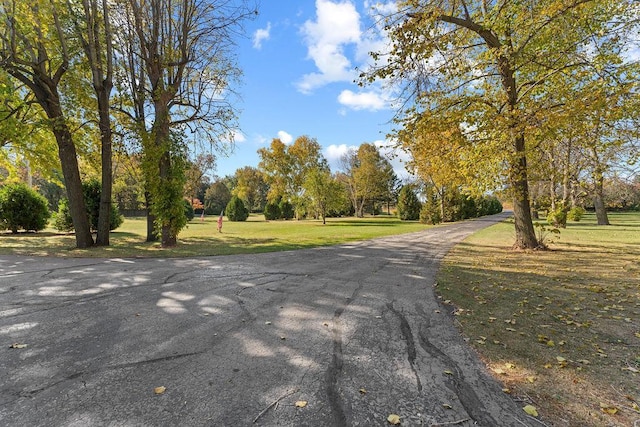 view of road