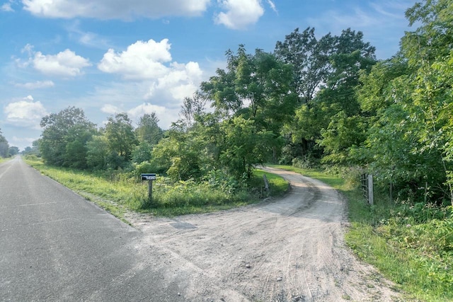 view of road