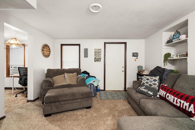 318 Mandt Pkwy, Stoughton, WI 53589 - carpeted living area with baseboards