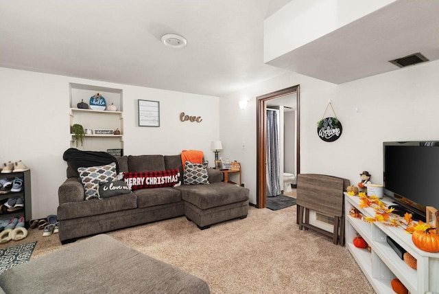 318 Mandt Pkwy, Stoughton, WI 53589 - living area with carpet flooring