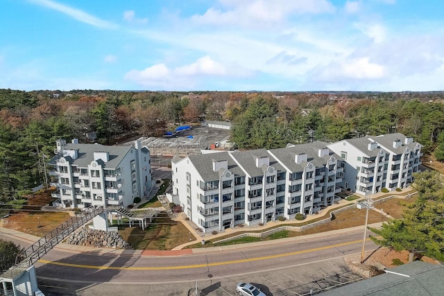 530 E Hiawatha Dr Unit 102, Wisconsin Dells, WI 53965 - aerial view of apartment complex and a forest