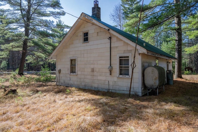 view of side of property