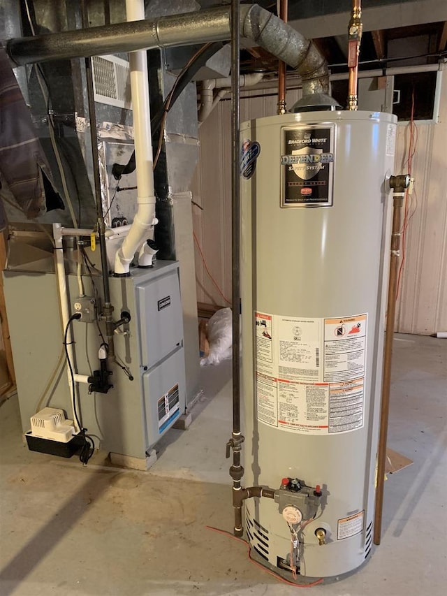 utilities with gas water heater