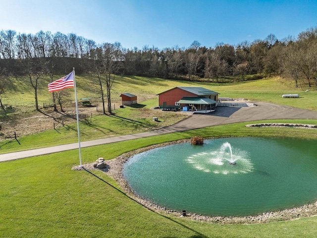 E7498 Mill Rd, Spring Green, WI 53588 - aerial view of property and surrounding area