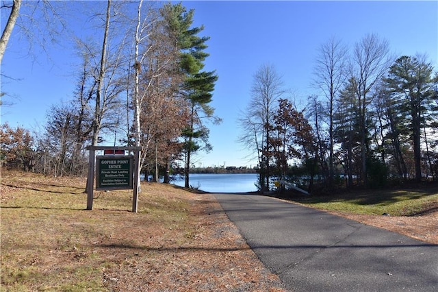 2343 11 1/4 Ave, Cameron, WI 54822 - view of street featuring a water view