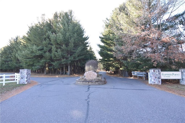 2343 11 1/4 Ave, Cameron, WI 54822 - view of asphalt road