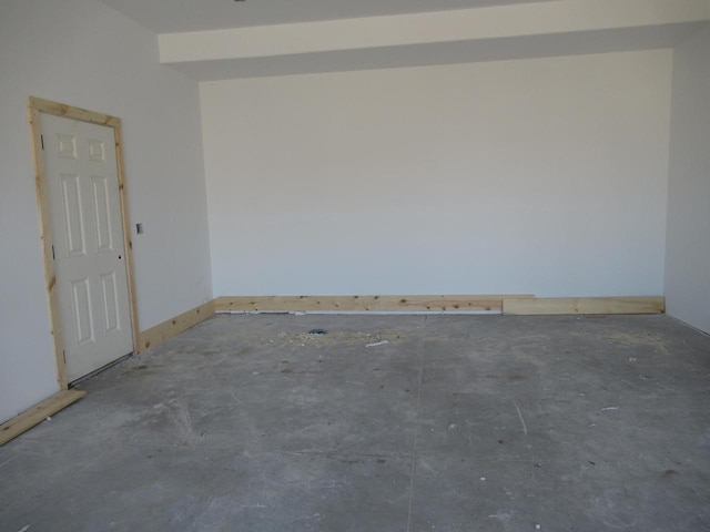 1581 Creekview Ln, Oconomowoc, WI 53066 - unfurnished room with unfinished concrete floors