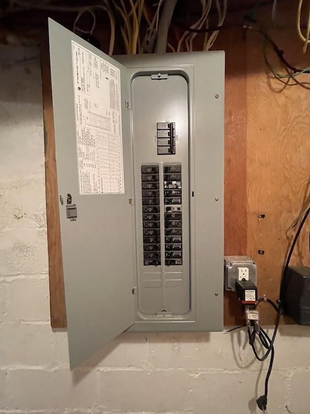 utilities with electric panel