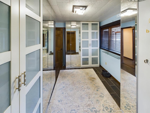 interior space featuring french doors