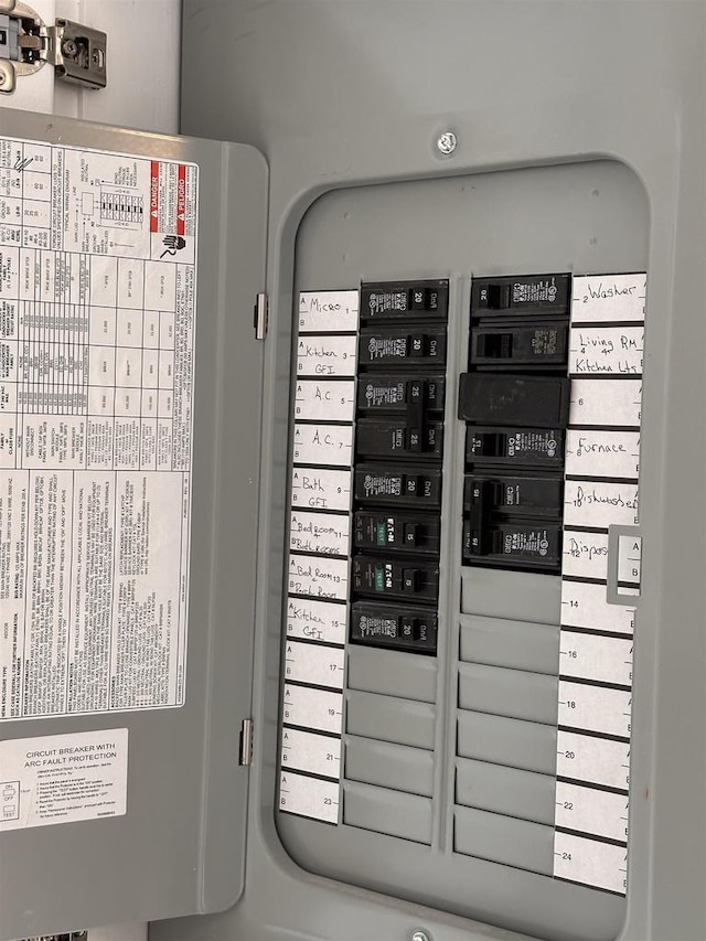 utilities featuring electric panel