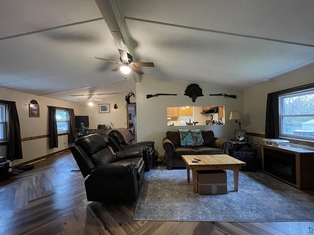 219 N 8th Ave W, Washburn, WI 54891 - living area with ceiling fan