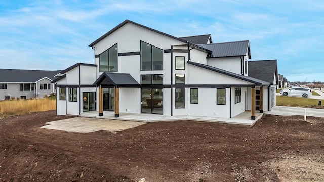 back of house featuring a patio