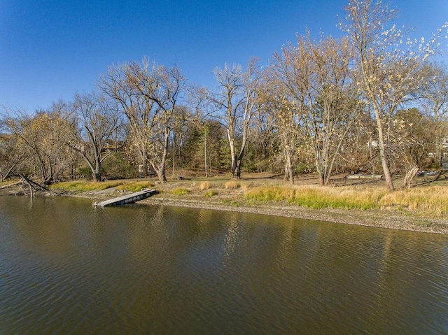 property view of water