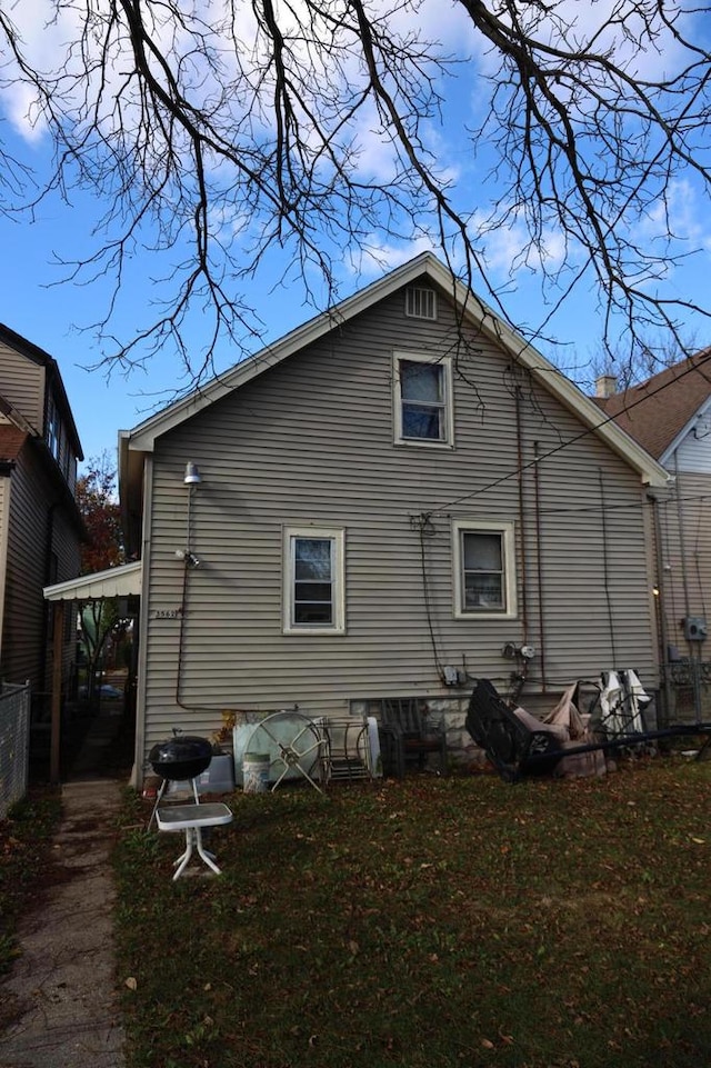 view of back of house