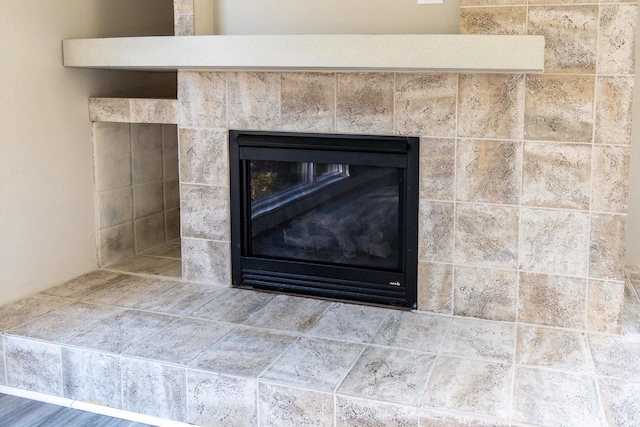 4720 Sumac Rd, Middleton, WI 53562 - detailed view of a tile fireplace