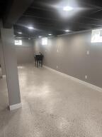 view of basement