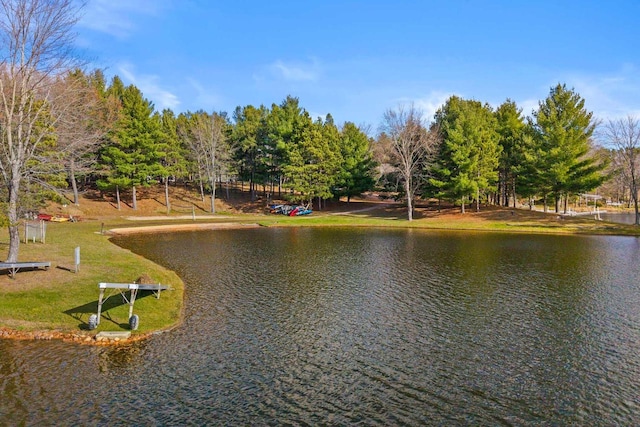 property view of water