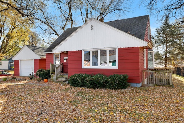 view of bungalow