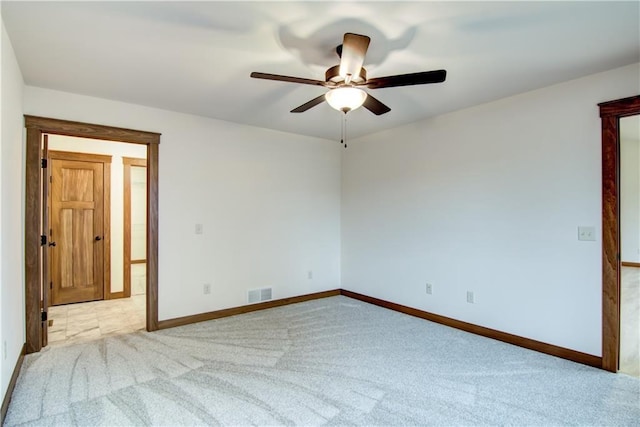 1319 Carli Ct Lot 80, Chippewa Falls, WI 54729 - carpeted empty room with ceiling fan and baseboards