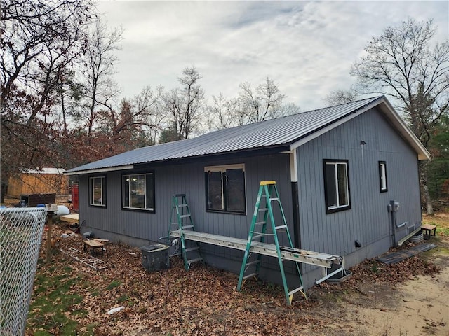 view of rear view of house