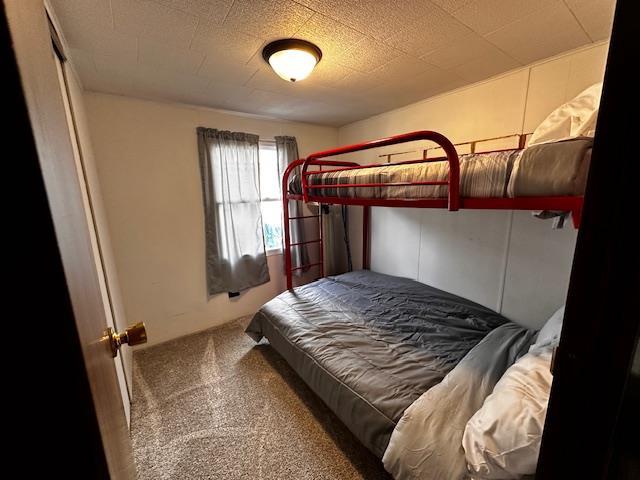 bedroom featuring carpet flooring