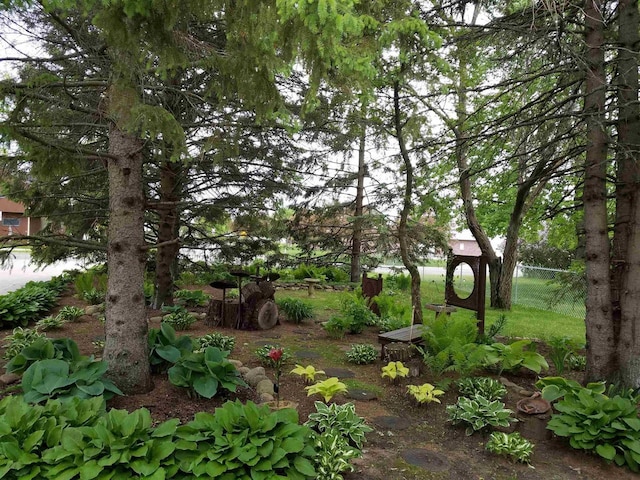 2730 Chestnut Dr, Plover, WI 54467 - view of yard featuring fence
