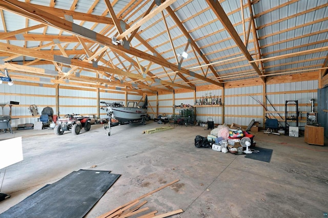 11242 S Pierce Rd, Solon Springs, WI 54873 - view of garage