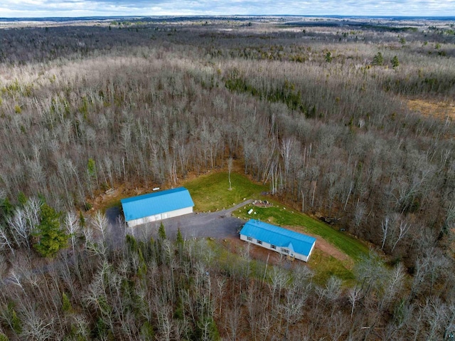 11242 S Pierce Rd, Solon Springs, WI 54873 - view of rural area with a heavily wooded area