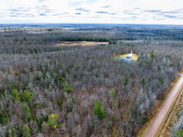 11242 S Pierce Rd, Solon Springs, WI 54873 - aerial view of property and surrounding area featuring a forest