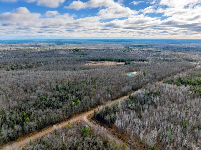 11242 S Pierce Rd, Solon Springs, WI 54873 - drone / aerial view of a heavily wooded area
