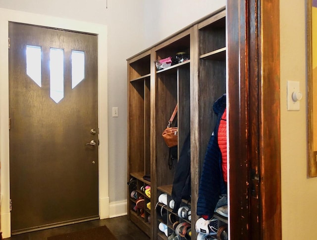 view of mudroom