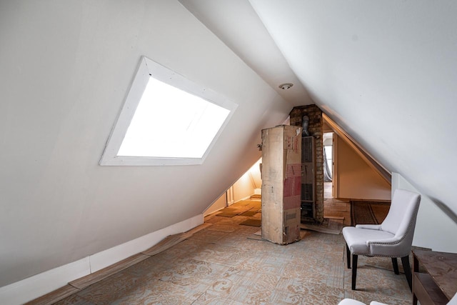330 E Locust St, Milwaukee, WI 53212 - additional living space featuring lofted ceiling and a skylight
