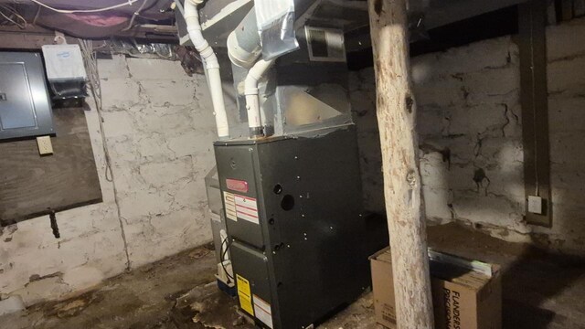 33135 Fulton St, Lone Rock, WI 53556 - utilities with electric panel