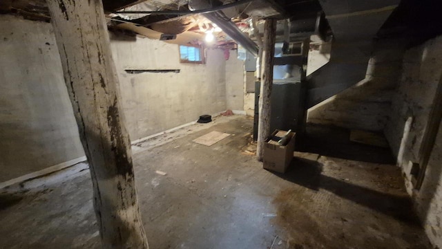 33135 Fulton St, Lone Rock, WI 53556 - view of basement
