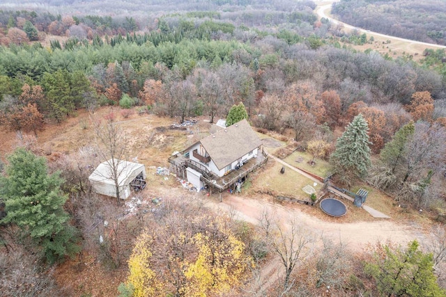 aerial view