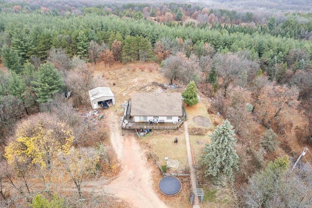 drone / aerial view