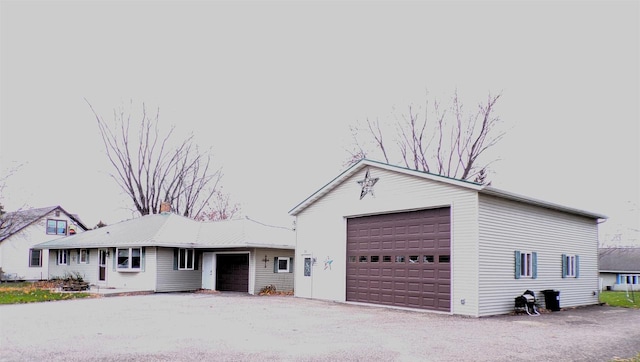 view of ranch-style home