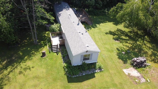 17401 Wildflower Ln, Townsend, WI 54175 - view from above of property