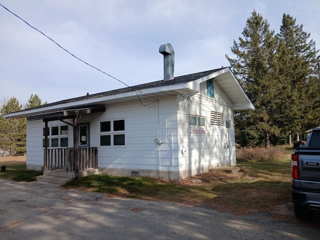 view of front of house