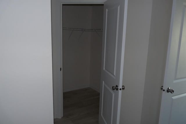 view of closet