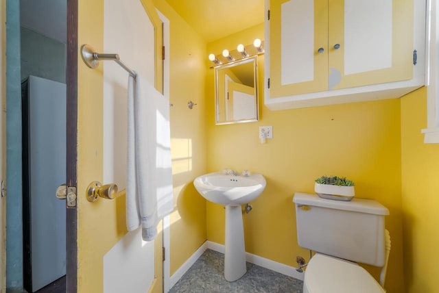 bathroom with toilet