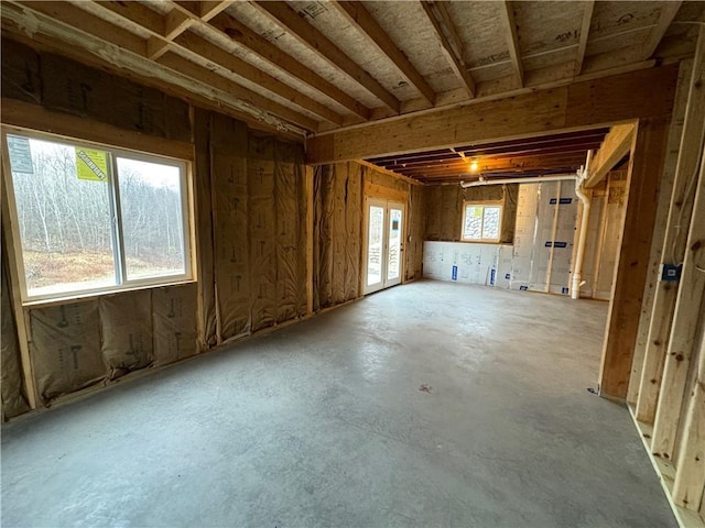 miscellaneous room featuring concrete flooring