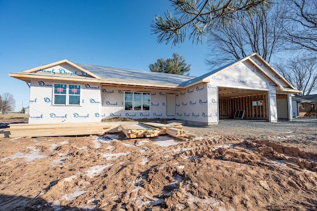 view of property in mid-construction