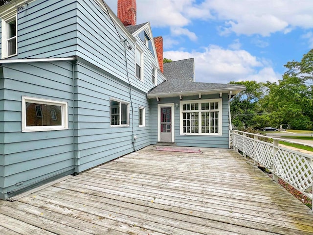 view of deck