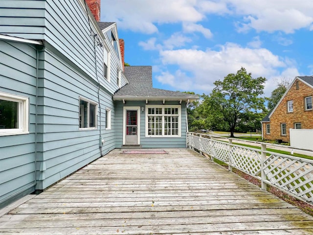 view of deck