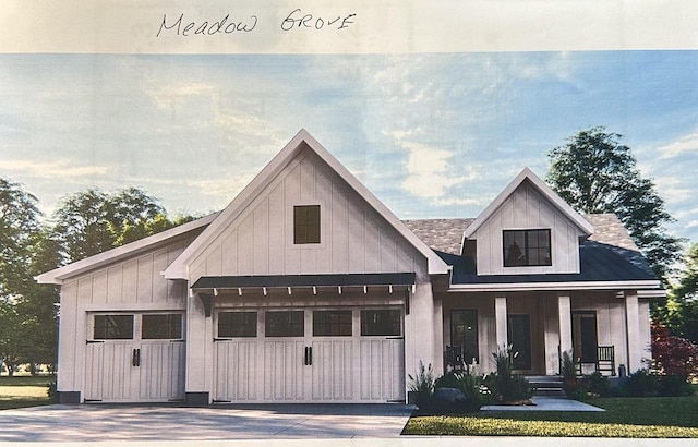 view of front of house with a porch