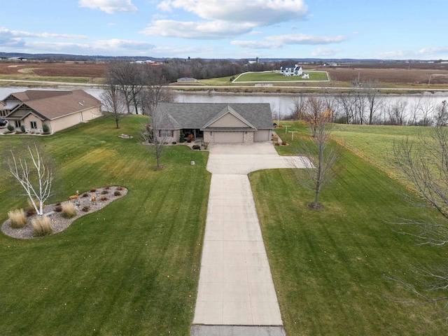 4207 Lost Dauphin Rd, De Pere, WI 54115 - view of subject property with a nearby body of water